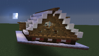 Minecraft Snowy House Schematic (litematic)